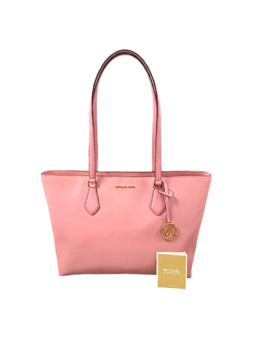 💗 #michaelkors #pinktote #designerhandbag #sheilatote #pinkpurse #workbag 💗